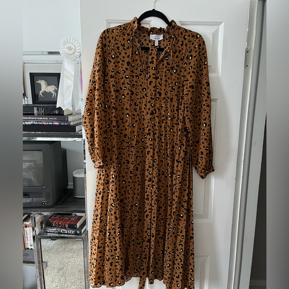 & Other Stories leopard dress, size 4